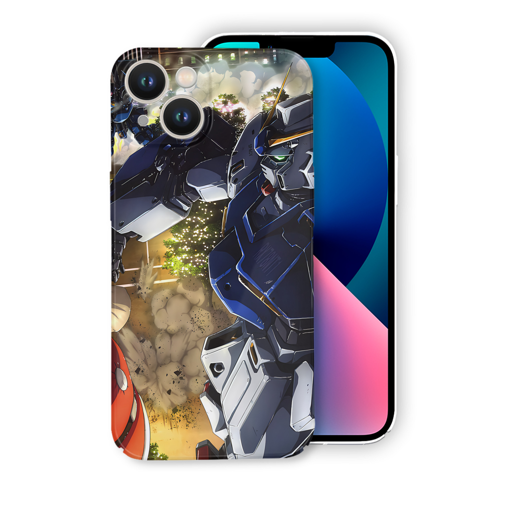 （画像用） 機動戦士ガンダム Mobile Suit Gundam 【iPhone 14シリーズ対応】ハードケース